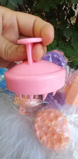 سرشور و ماساژور سر سلیکونی