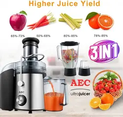 آبمیوه گیری سه کاره AEC H.880