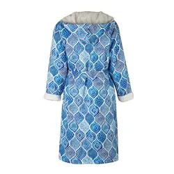 حوله پالتویی لنزو مدل آبی لواهوم