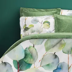 سرویس ملحفه ساتن کیسه ای لایکو مدل اکالیپتوس لواهوم