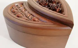 جعبه جواهر طرح چوب