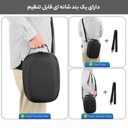 قیمت و خرید کیف مسافرتی مخصوص PlayStation VR2 مشکی | گیم پاس