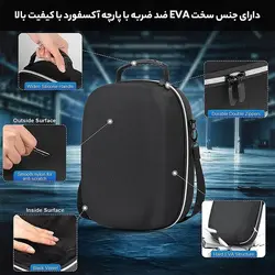 قیمت و خرید کیف مسافرتی مخصوص PlayStation VR2 مشکی | گیم پاس
