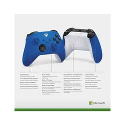 مشخصات، قیمت و خرید کنترلر Xbox رنگ Shock Blue | گیم پاس