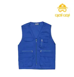 جلیقه کار مردانه - جلیقه ایمنی مهندسی و کارگاهی | ایمن تامین