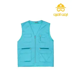 جلیقه کار مردانه - جلیقه ایمنی مهندسی و کارگاهی | ایمن تامین