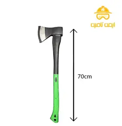 تبر دسته بلند فایبر گلاس 2 کیلو گرمی - ایمن تامین