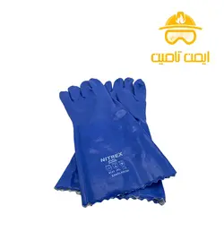 دستکش ایمنی ضد مواد نفتی اکتی فرش | ایمن تامین