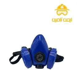 ماسک ایمنی دو فیلتر سانکو ذغالی | ایمن تامین