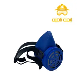 ماسک ایمنی تک فیلتر سانکو ذغالی | ایمن تامین