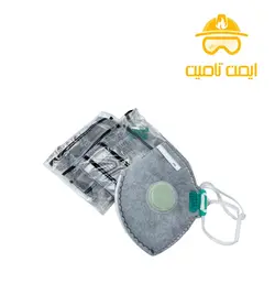 ماسک ایمنی سوپاپدار اپکس N95 مدل FFP2 8226 | ایمن تامین