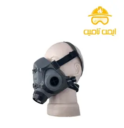 ماسک ایمنی نیم صورت نورس مدل 5500 رابر | ایمنی تامین