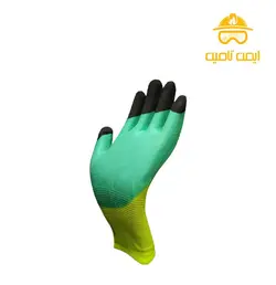 دستکش ضد برش فومی با سر انگشت دو لایه (کیفیت بالا!)