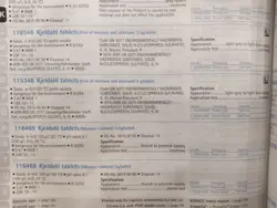 قرص کجلدار برند مرک آلمان کد 115348