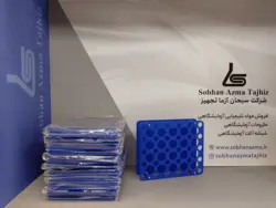 جای لوله آزمایشگاهی پلاستیکی (رک آزمایشگاهی)