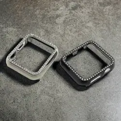 کاور ساعت icase سایز 38 نگین دار