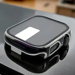 کاور ساعت icase سایز 45 گلس دار