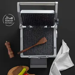 کباب پز و توستر گرانیتی Inox کد 153.03.06.1387 - فروشگاه اینترنتی اورچین 2