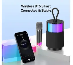 اسپیکر قابل حمل همراه با میکروفون USAMS US-YX013