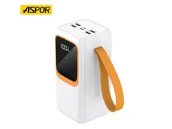 پاور بانک آسپور 50000 میلی آمپر 22.5 وات فست شارژ - A350