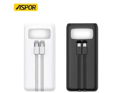 پاور بانک آسپور 50000 میلی آمپر 22.5 وات فست شارژ - A350