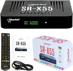 آندروید باکس و گیرنده StarSat SR-X55 4K