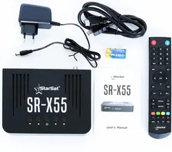 آندروید باکس و گیرنده StarSat SR-X55 4K