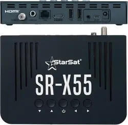 آندروید باکس و گیرنده StarSat SR-X55 4K