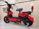 موتور سیکلت برقی دو‌نفره (اسکوتر برقی ) E.Bike مدل H1 رنگ قرمز