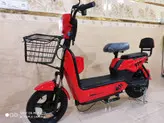موتور سیکلت برقی دو‌نفره (اسکوتر برقی ) E.Bike مدل H1 رنگ قرمز