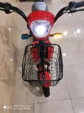 موتور سیکلت برقی دو‌نفره (اسکوتر برقی ) E.Bike مدل H1 رنگ قرمز