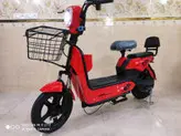 موتور سیکلت برقی دو‌نفره (اسکوتر برقی ) E.Bike مدل H1 رنگ قرمز