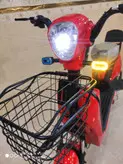 موتور سیکلت برقی دو‌نفره (اسکوتر برقی ) E.Bike مدل H1 رنگ قرمز