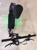 اسکوتر برقی دو نفره روهان وینگز ROHAN WINGS مدل E22 رنگ مشکی black موتور براشلس آلمان
