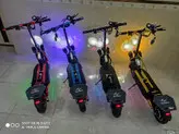 اسکوتر برقی دو نفره روهان وینگز ROHAN WINGS مدل E22 رنگ مشکی black موتور براشلس آلمان