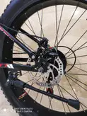 دوچرخه تاشو سایز 26 افرود لاستیک پهن ساحلی VTT رنگ مشکی سفارش امارات