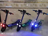 اسکوتر برقی دو نفره روهان وینگز ROHAN WINGS مدل S1 رنگ آبی رنگ آبی موتور براشلس آلمان