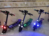 اسکوتر برقی دو نفره روهان وینگز ROHAN WINGS مدل S1 رنگ آبی رنگ آبی موتور براشلس آلمان