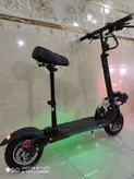 اسکوتر برقی ZS زد اس مدل E19pro موتور ۳۰۰۰ وات رنگ مشکی سال ۲۰۲۴