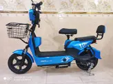موتور سیکلت برقی دو‌نفره (اسکوتر برقی ) E.Bike مدل H1 رنگ آبی