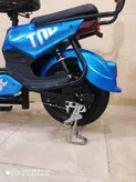 موتور سیکلت برقی دو‌نفره (اسکوتر برقی ) E.Bike مدل H1 رنگ آبی