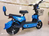 موتور سیکلت برقی دو‌نفره (اسکوتر برقی ) E.Bike مدل H1 رنگ آبی