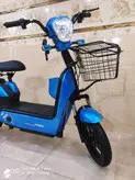 موتور سیکلت برقی دو‌نفره (اسکوتر برقی ) E.Bike مدل H1 رنگ آبی