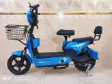 موتور سیکلت برقی دو‌نفره (اسکوتر برقی ) E.Bike مدل H1 رنگ آبی