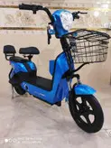 موتور سیکلت برقی دو‌نفره (اسکوتر برقی ) E.Bike مدل H1 رنگ آبی