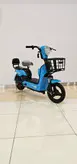 موتور سیکلت برقی دو‌نفره (اسکوتر برقی ) E.Bike مدل H1 رنگ آبی
