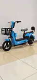 موتور سیکلت برقی دو‌نفره (اسکوتر برقی ) E.Bike مدل H1 رنگ آبی