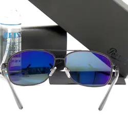 عینک آفتابی مردانه پرسول Persol شیشه سنگ UV400 دسته فنری
