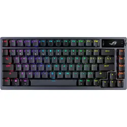 کیبورد Asus ROG Azoth - سوییچ مکانیکی ROG NX قرمز - بی‌سیم - سیاه
