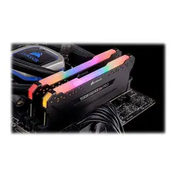 رم دسکتاپ DDR4 دو کاناله 3200 مگاهرتز CL16 کورسیر مدل VENGEANCE RGB PRO ظرفیت 32 گیگابایت